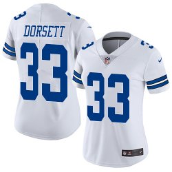 women Dallas Cowboys #33 Tony Dorsett Nike white Color Rush Limited Jersey