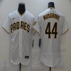 Nike San Diego Padres #44 Musgrove white Flexbase Authentic Collection Jersey