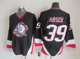 Buffalo Sabres Dominik Hasek #39 black CCM NHL hockey Jerseys