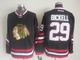 2014 Reebok Chicago Blackhawks BICKELL 20# black nhl Jersey