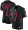 San Francisco 49ers #7 Colin Kaepernick black nike Color Rush Limited Jersey