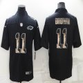 Philadelphia Eagles #11 Carson A.J. Brown black Color Rush Limited Jersey goddess version-BD