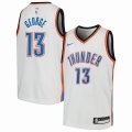 Oklahoma City Thunder #13 Ousmane-Dieng white nba jerseys Hot press font