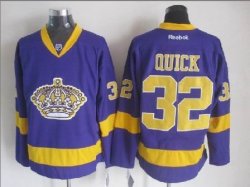 reebok Los Angeles Kings #32 Jonathan Quick purple NHL Jerseys