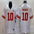 Youth Nike Kansas City Chiefs #10 Isiah Pacheco white Color Rush Limited Jersey-BD