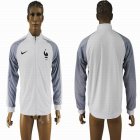 2016 France white soccer jacket