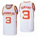 3# DURANT MCDONALDS WHITE BASKETBALL JERSEY-SG