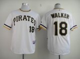 Pittsburgh Pirates WALKER 18 throwback white Jersey