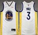 Golden State Warriors #3 Poole white nike nba basketball jerseys 75th -XD