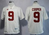 Alabama Crimson Tide Amari Cooper 9 white College Football Limited Jerseys