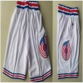 Youth NBA Tune Squad white Basketball shorts -TY