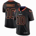 Nike Chicago Bears #10 Mitchell Trubisky black fashion Color Rush Limited Jersey