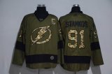 Adidas Tampa Bay Lightning #91 Steven Stamkos green nhl hockey jerseys