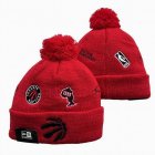 2024 Toronto Raptors red NBA Sports Cuffed Knit Hats