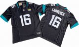 Jacksonville Jaguars 16# Trevor Lawrence black Nike Vapor F.U.S.E. Limited Jersey