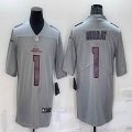 Arizona Cardinals #1 Kyler Murray gray Color Rush Limited Jersey-BD 01