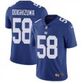 New York Giants #58 Owa Odighizuwa Nike blue Color Rush Limited Jersey