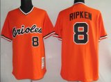 baltimore orioles 8 RIPKEN Orange MLB Jerseys