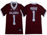 Custom Oklahoma Sooners #1 Kyler Murray red New College Football Jerseys-GLT