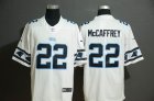 Nike Panthers #22 Christian McCaffrey white Color Rush Limited Jersey with Sleeve label