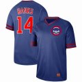 Nike Chicago Cubs #14 Ernie Banks blue mlb jersey