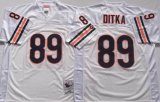 Chicago Bears #89 Mike Ditka Navy White Throwback nfl jerseys-pns 01