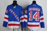 Reebok New York Rangers SHANAHAN 14# blue nhl jerseys