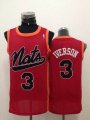 Philadelphia 76ers #3 Allen Iverson Nats Throwback Red Stitched NBA Jerseys