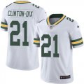 Green Bay Packers #21 Clinton-Dix Nike white Color Rush Limited Jersey