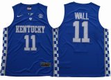 2018 Nike Kentucky Wildcats John Wall 11 Royal Blue College Basketball Jersey