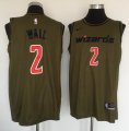 Washington Wizards #2 John Wall Green nike nba jersey