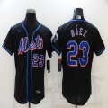 New York Mets #23 Javier Baez black Flexbase Authentic Collection Jersey