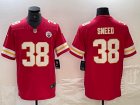 Nike Kansas City Chiefs #38 L'Jarius Sneed red Color Rush Limited Jersey