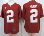 Alabama Crimson Tide #2 Derrick Henry College Football Limited Jerseys - Red