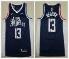 Los Angeles Clippers #13 Paul George dark blue nike NBA jerseys city version-TY