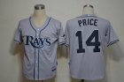 Tampa Bay Rays 14 Price Baby gray MLB Jersey