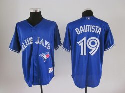 Toronto Blue Jays 19 JOSE BAUTISTA blue MLB Jerseys