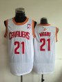 Washington Wizards #21 Andrew Wiggins white NBA Jersey