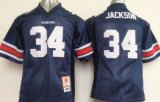 Youth Auburn Tigers Bo Jackson 34 blue College Football Throwback Jersey