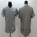 2016 Kansas City Royals blank gray Flexbase Authentic Collection Jersey