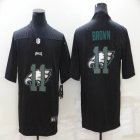 Philadelphia Eagles #11 Carson A.J. Brown black green Color Rush Limited Jersey-BD 04