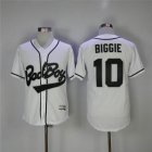 Biggie Smalls Bad Boy Baseball Jersey #10 Movie Stitched white