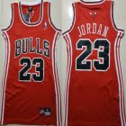 Chicago Bulls #23 Michael Jordan red NBA Embroidered Women's Skirt-S8