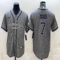 Nike Dallas Cowboys #7 Trevon Diggs Hemp gary baseball jerseys Joint name-BD