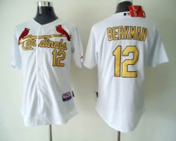 St.Louis Cardinals #12 Lance Berkman White 2012 New MLB Jerseys