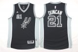 2015 San Antonio Spurs Tim Duncan #21 black NBA basketball Jerseys