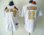 St.Louis Cardinals #12 Lance Berkman White 2012 New MLB Jerseys