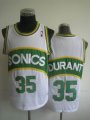 Seattle Supersonic 35 Kevin Durant white Hardwood Classics Revolution 30 NBA Jerseys