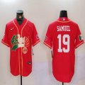 Nike 49ers #19 Deebo Samuel red Mexico baseball jerseys Joint name-BD 01