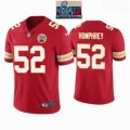 Custom Nike Kansas City Chiefs #52 Jamaal Humphrey red Color Rush Limited Jersey 2023 super bowl